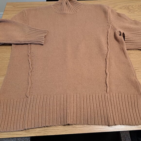 Women's Mock Neck Sweater - Picture 3 of 5